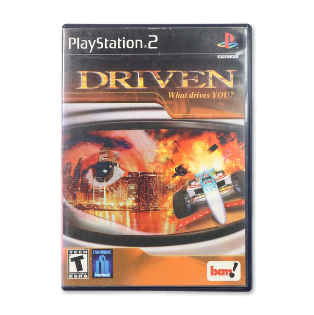 Driven for Sony PlayStation 2 - Case front cover - Complete in box or case and game.