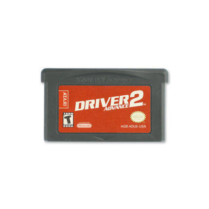 Driver 2 Advance for Nintendo Game Boy Advance - Cartridge front with label - Game only.