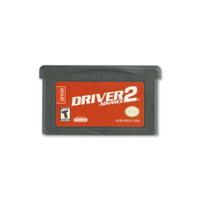 Driver 2 Advance for Nintendo Game Boy Advance - Cartridge front with label - Game only.