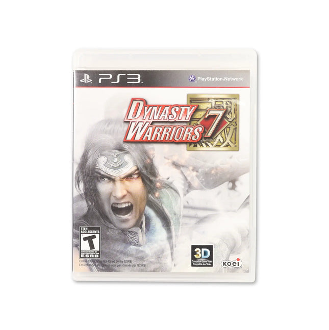Dynasty Warriors 7 for PlayStation 3 - Box front - Complete in box or box and game.