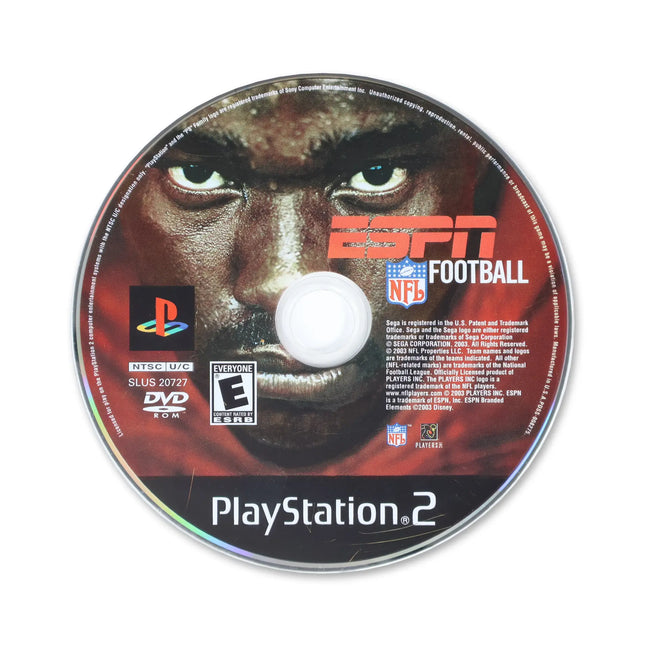ESPN NFL Football 2K4 for Sony PlayStation 2 - Disc front with label - Game only.