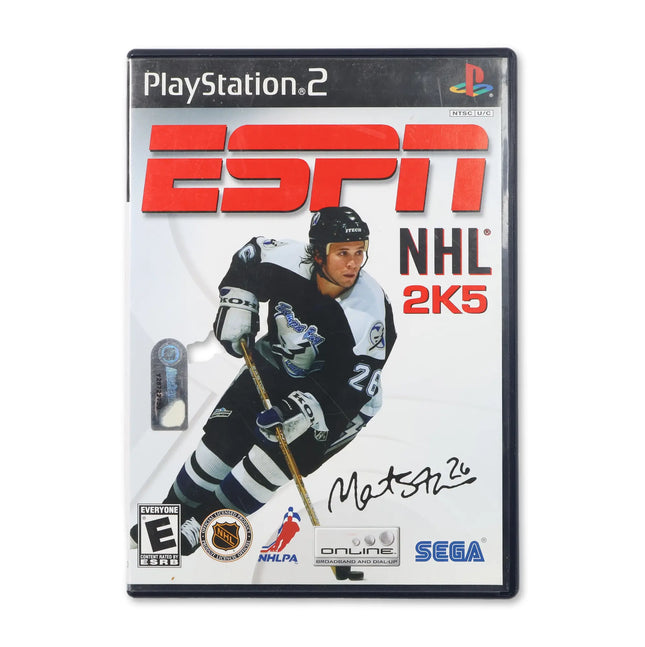 ESPN NHL 2K5 for Sony PlayStation 2 - Case front cover - Complete in box or case and game.