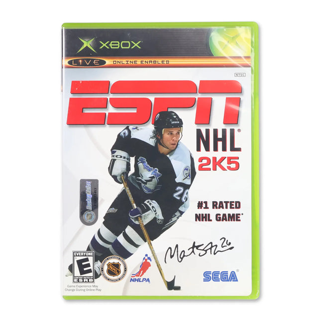ESPN NHL 2K5 for Microsoft Xbox - Case front cover - Complete in box or case and game.