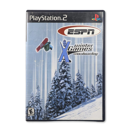 ESPN Winter X-Games: Snowboarding for Sony PlayStation 2 - Case front cover - Complete in box or case and game.