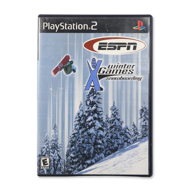ESPN Winter X-Games: Snowboarding for Sony PlayStation 2 - Case front cover - Complete in box or case and game.