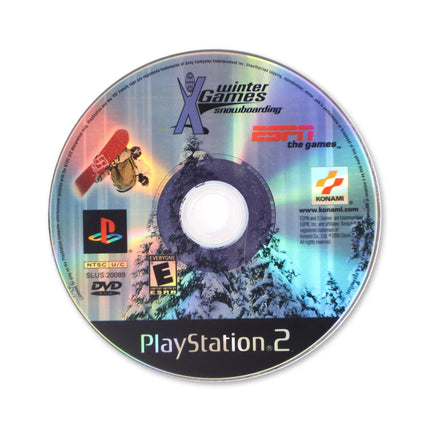 ESPN Winter X-Games: Snowboarding for Sony PlayStation 2 - Disc front with label - Game only.
