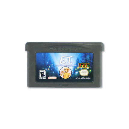 ET the Extra Terrestrial for Nintendo Game Boy Advance - Cartridge front with label - Game only.