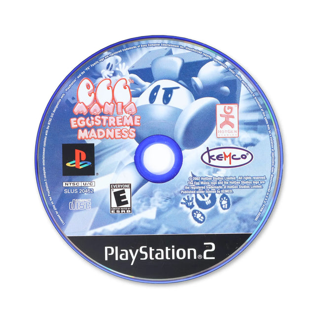 Egg Mania for Sony PlayStation 2 - Disc front with label - Game only.