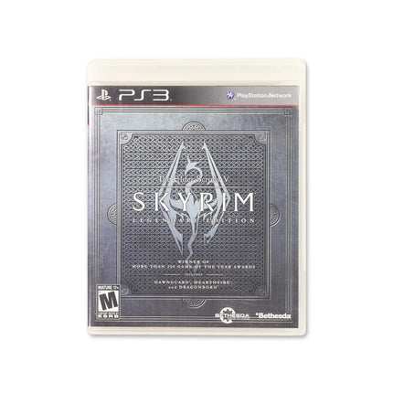 Elder Scrolls V: Skyrim [Legendary Edition] for PlayStation 3 - Box front - Complete in box or box and game.