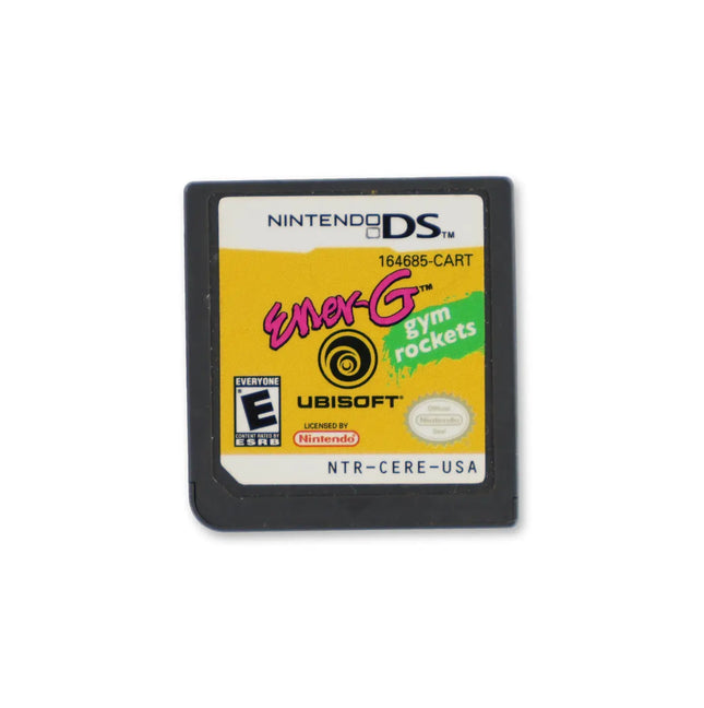 Ener-G Gym Rockets for Nintendo DS - Cartridge front with label - Game only.