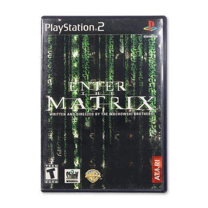 Enter the Matrix for Sony PlayStation 2 - Case front cover - Complete in box or case and game.