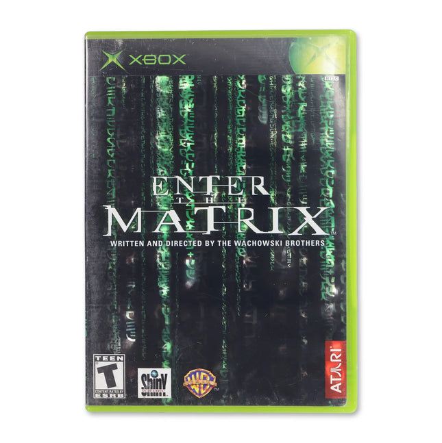 Enter the Matrix for Microsoft Xbox - Case front cover - Complete in box or case and game.
