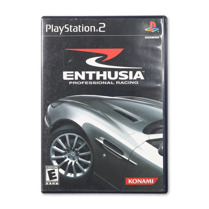 Enthusia Professional Racing for Sony PlayStation 2 - Case front cover - Complete in box or case and game.