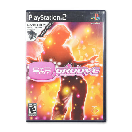 Eye Toy Groove for Sony PlayStation 2 - Case front cover - Complete in box or case and game.