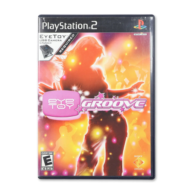 Eye Toy Groove for Sony PlayStation 2 - Case front cover - Complete in box or case and game.