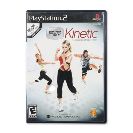 Eye Toy Kinetic for Sony PlayStation 2 - Case front cover - Complete in box or case and game.