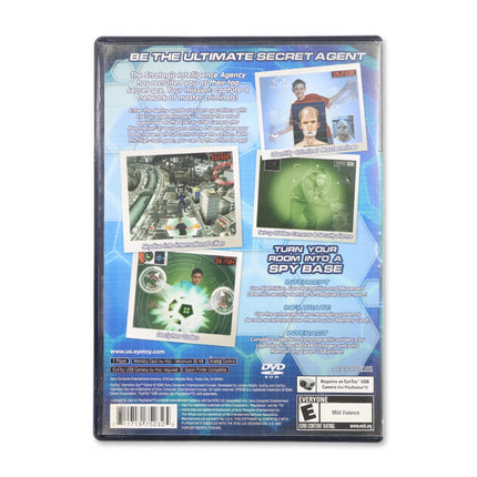 Eye Toy Operation Spy for Sony PlayStation 2 - Case back cover - Product gallery.