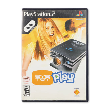 Eye Toy Play for Sony PlayStation 2 - Case front cover - Complete in box or case and game.