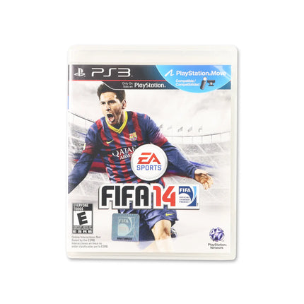FIFA 14 for PlayStation 3 - Box front - Complete in box or box and game.