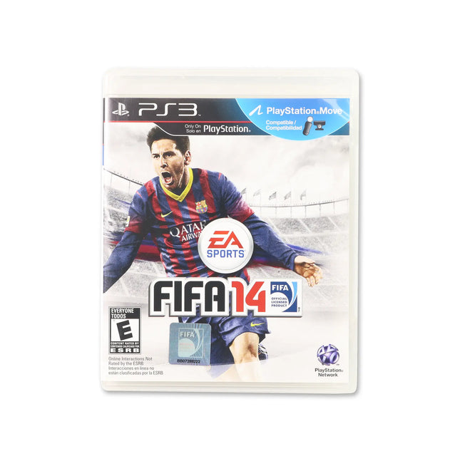 FIFA 14 for PlayStation 3 - Box front - Complete in box or box and game.