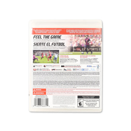 FIFA 15 [Ultimate Edition] for PlayStation 3 - Box back - Product gallery.