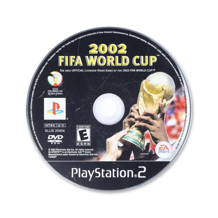 FIFA 2002 World Cup for Sony PlayStation 2 - Disc front with label - Game only.