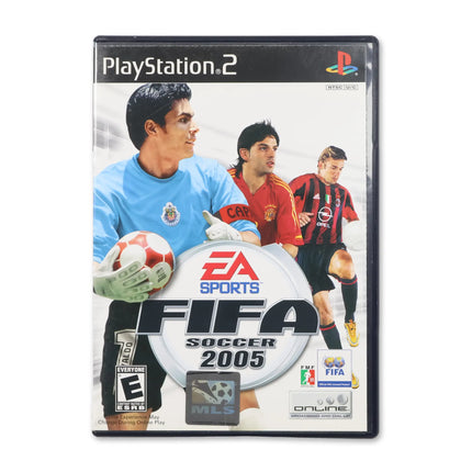 FIFA 2005 for Sony PlayStation 2 - Case front cover - Complete in box or case and game.
