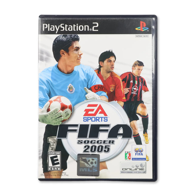 FIFA 2005 for Sony PlayStation 2 - Case front cover - Complete in box or case and game.