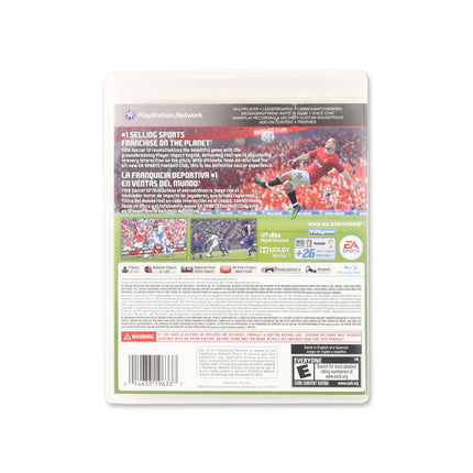 FIFA Soccer 12 for PlayStation 3 - Box back - Product gallery.