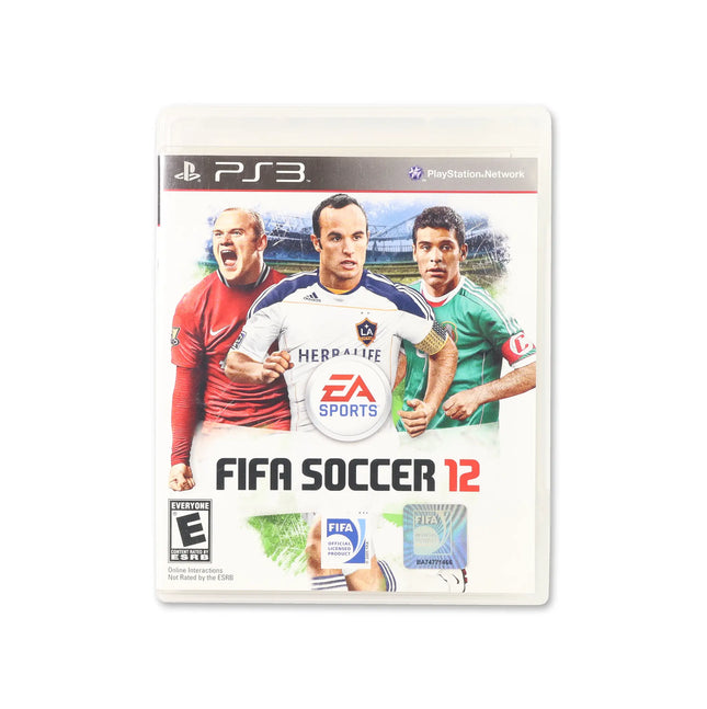 FIFA Soccer 12 for PlayStation 3 - Box front - Complete in box or box and game.