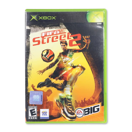 FIFA Street 2 for Microsoft Xbox - Case front cover - Complete in box or case and game.