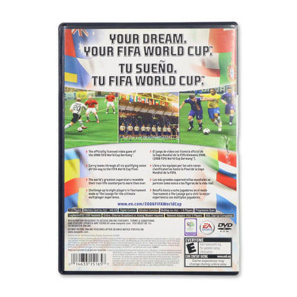 FIFA World Cup: Germany 2006 for Sony PlayStation 2 - Case back cover - Product gallery.