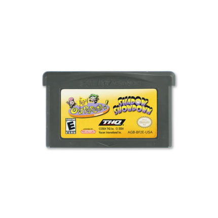 Fairly Odd Parents Shadow Showdown for Nintendo Game Boy Advance - Cartridge front with label - Game only.