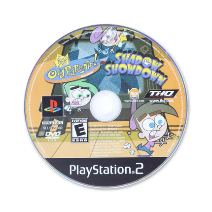 Fairly Odd Parents Shadow Showdown for Sony PlayStation 2 - Disc front with label - Game only.