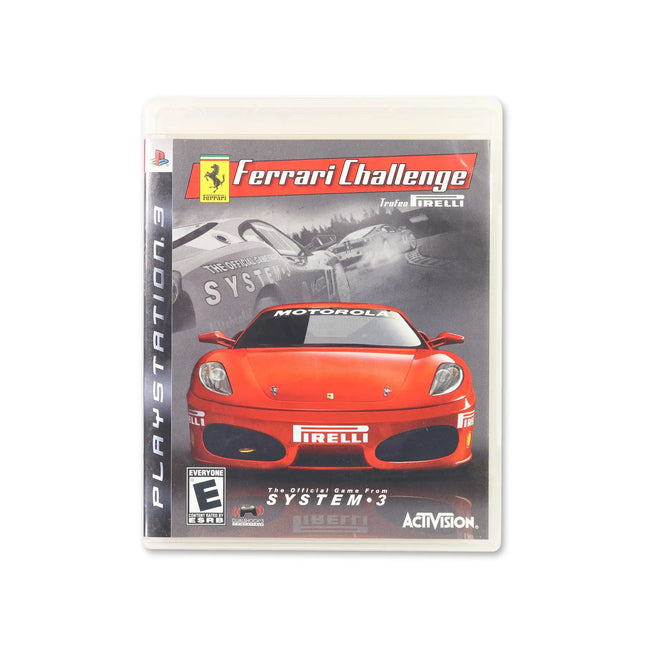 Ferrari Challenge for PlayStation 3 - Box front - Complete in box or box and game.