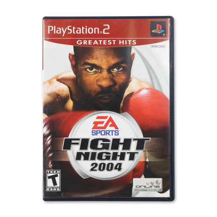 Fight Night 2004 [Greatest Hits] for Sony PlayStation 2 - Case front cover - Complete in box or case and game.