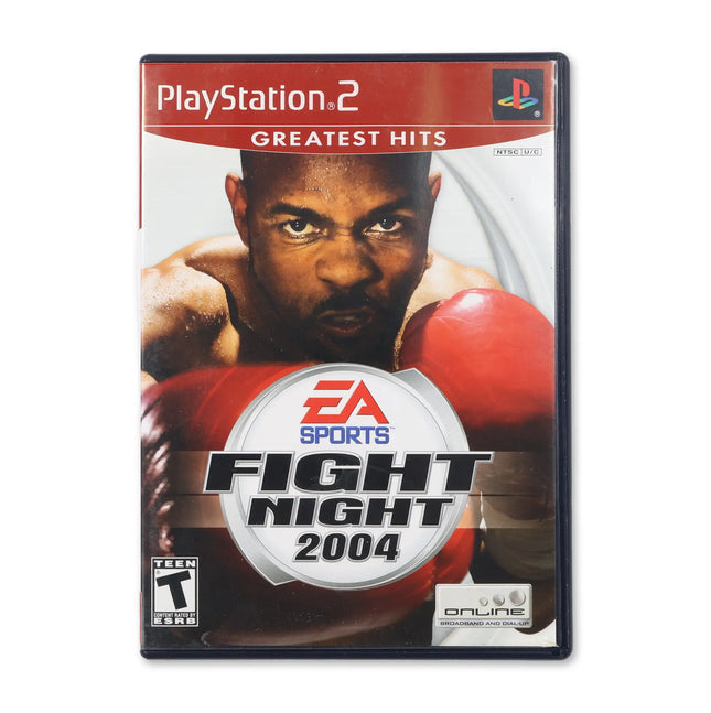 Fight Night 2004 [Greatest Hits] for Sony PlayStation 2 - Case front cover - Complete in box or case and game.