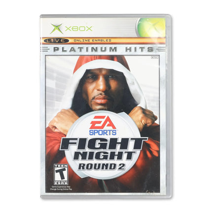 Fight Night Round 2 [Platinum Hits] for Microsoft Xbox - Case front cover - Complete in box or case and game.