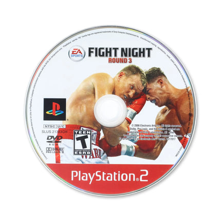Fight Night Round 3 [Greatest Hits] for Sony PlayStation 2 - Disc front with label - Game only.