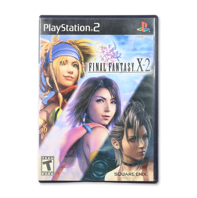 Final Fantasy X-2 for Sony PlayStation 2 - Case front cover - Complete in box or case and game.