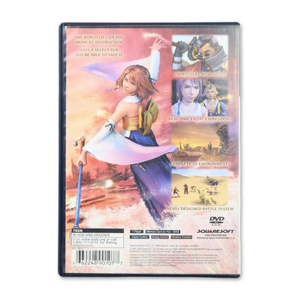 Final Fantasy X [Greatest Hits] for Sony PlayStation 2 - Case back cover - Product gallery.
