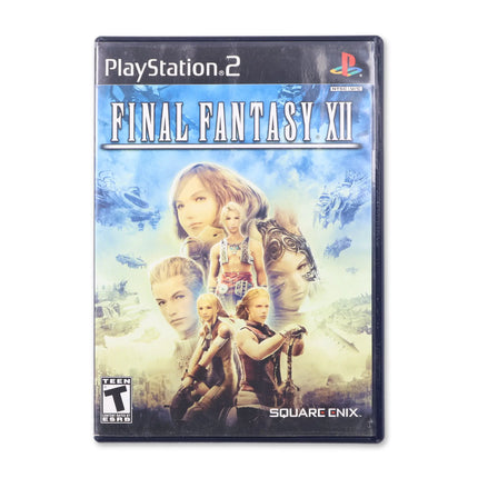 Final Fantasy XII for Sony PlayStation 2 - Case front cover - Complete in box or case and game.