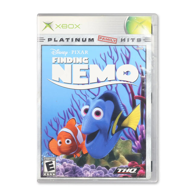 Finding Nemo [Platinum Hits] for Microsoft Xbox - Case front cover - Complete in box or case and game.