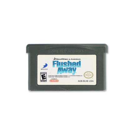 Flushed Away for Nintendo Game Boy Advance - Cartridge front with label - Game only.