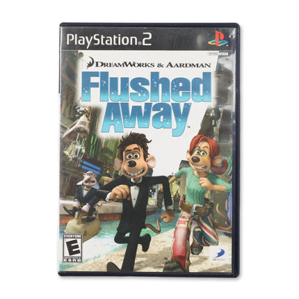 Flushed Away for Sony PlayStation 2 - Case front cover - Complete in box or case and game.