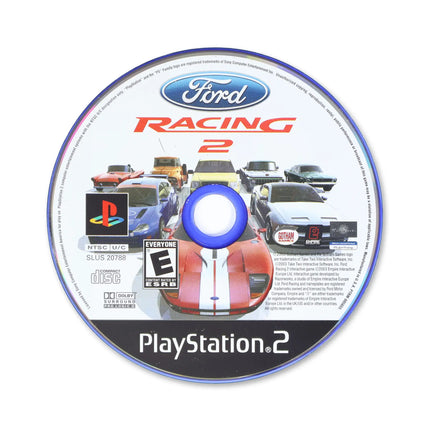 Ford Racing 2 for Sony PlayStation 2 - Disc front with label - Game only.