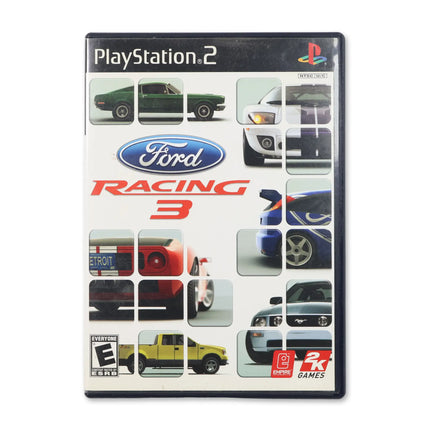 Ford Racing 3 for Sony PlayStation 2 - Case front cover - Complete in box or case and game.