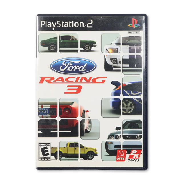 Ford Racing 3 for Sony PlayStation 2 - Case front cover - Complete in box or case and game.