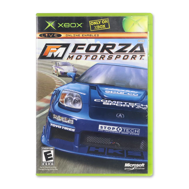 Forza Motorsport for Microsoft Xbox - Case front cover - Complete in box or case and game.