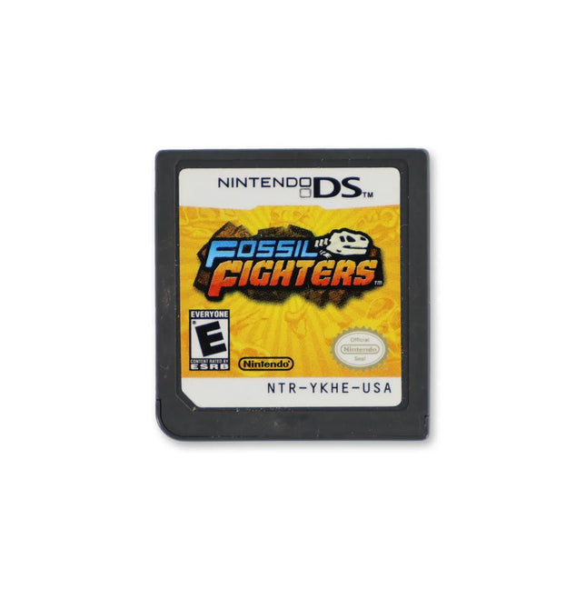 Fossil Fighters for Nintendo DS - Cartridge front with label - Game only.